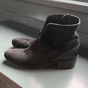 Coconuts by Matisse Black Suede Ankle Booties